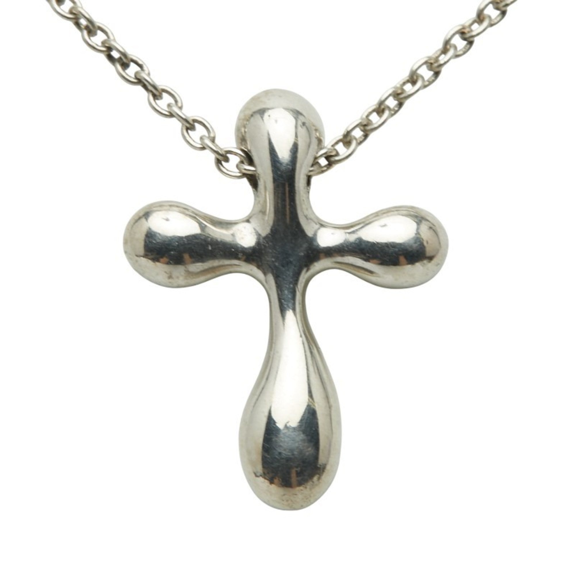 Cross Pendant Necklace Sterling Silver