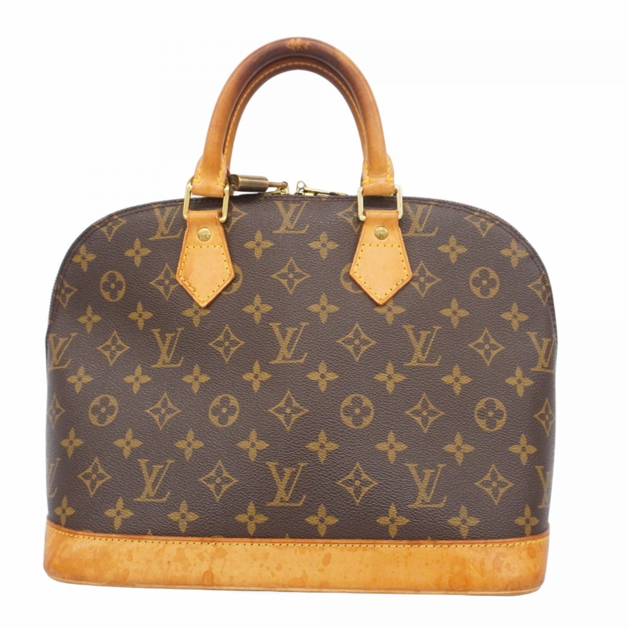 Vintage Alma Handbag Monogram Canvas PM