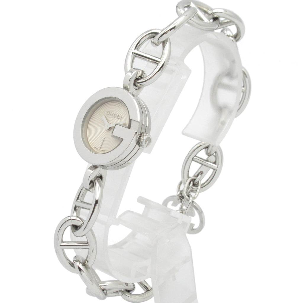 G Charm Bracelet Watch Stainless Steel 107