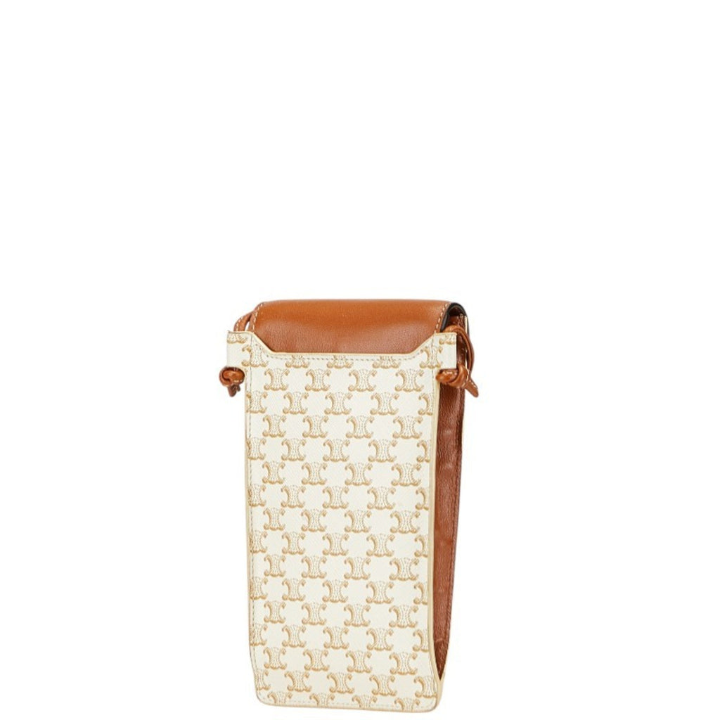 Bucket Bag Triomphe Coated Canvas Small