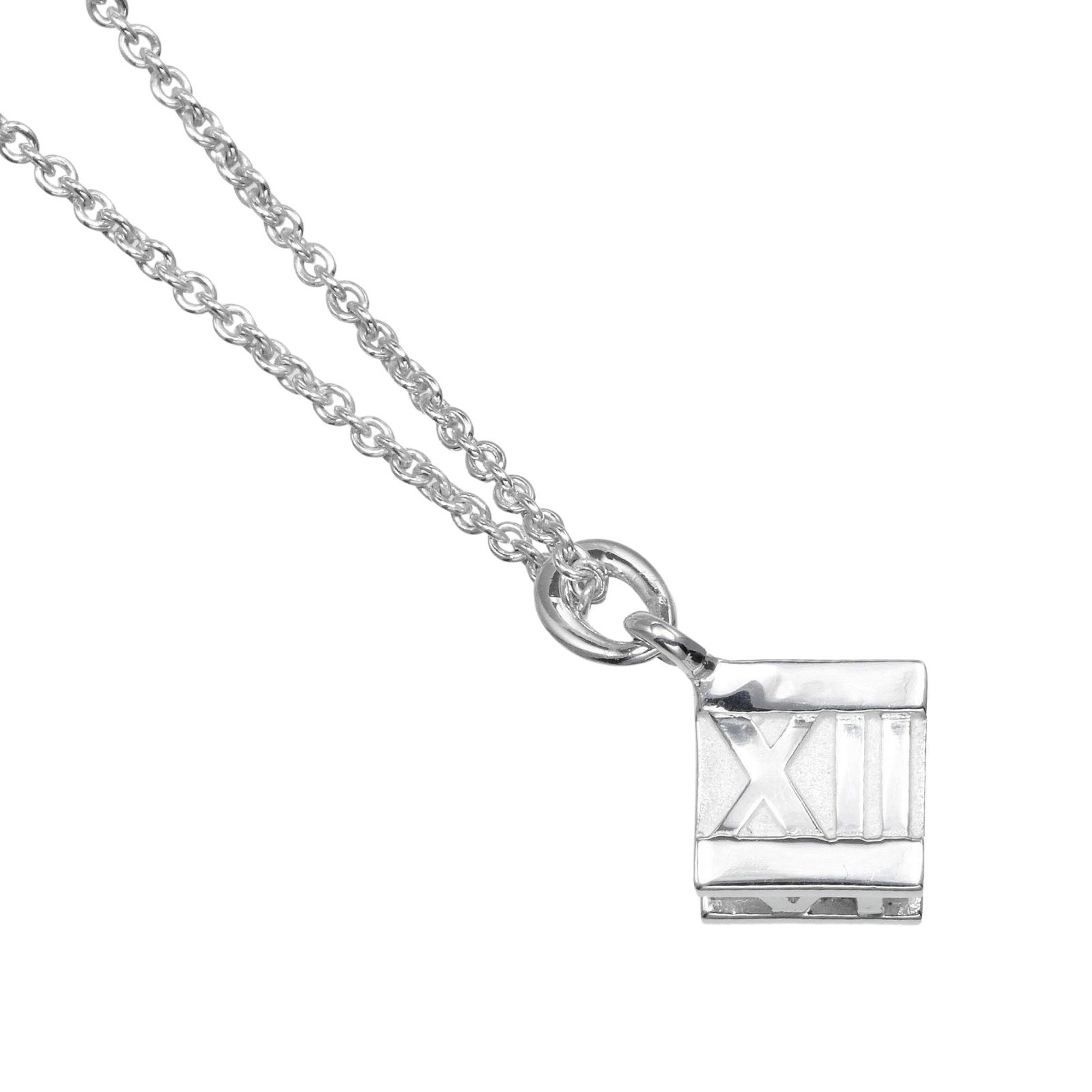 Atlas Pendant Necklace Sterling Silver