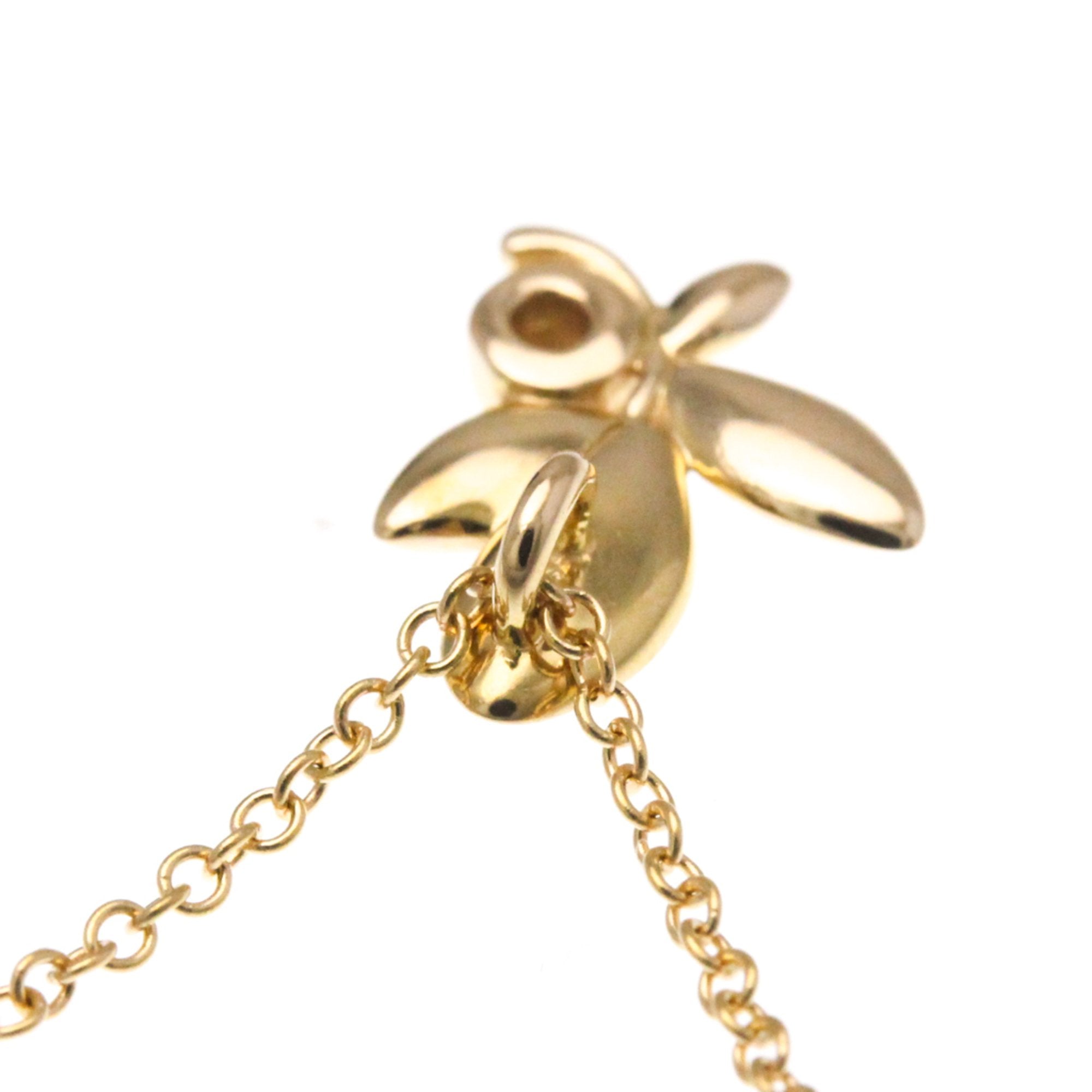 Pendant Necklace 18K Rose Gold with Diamond
