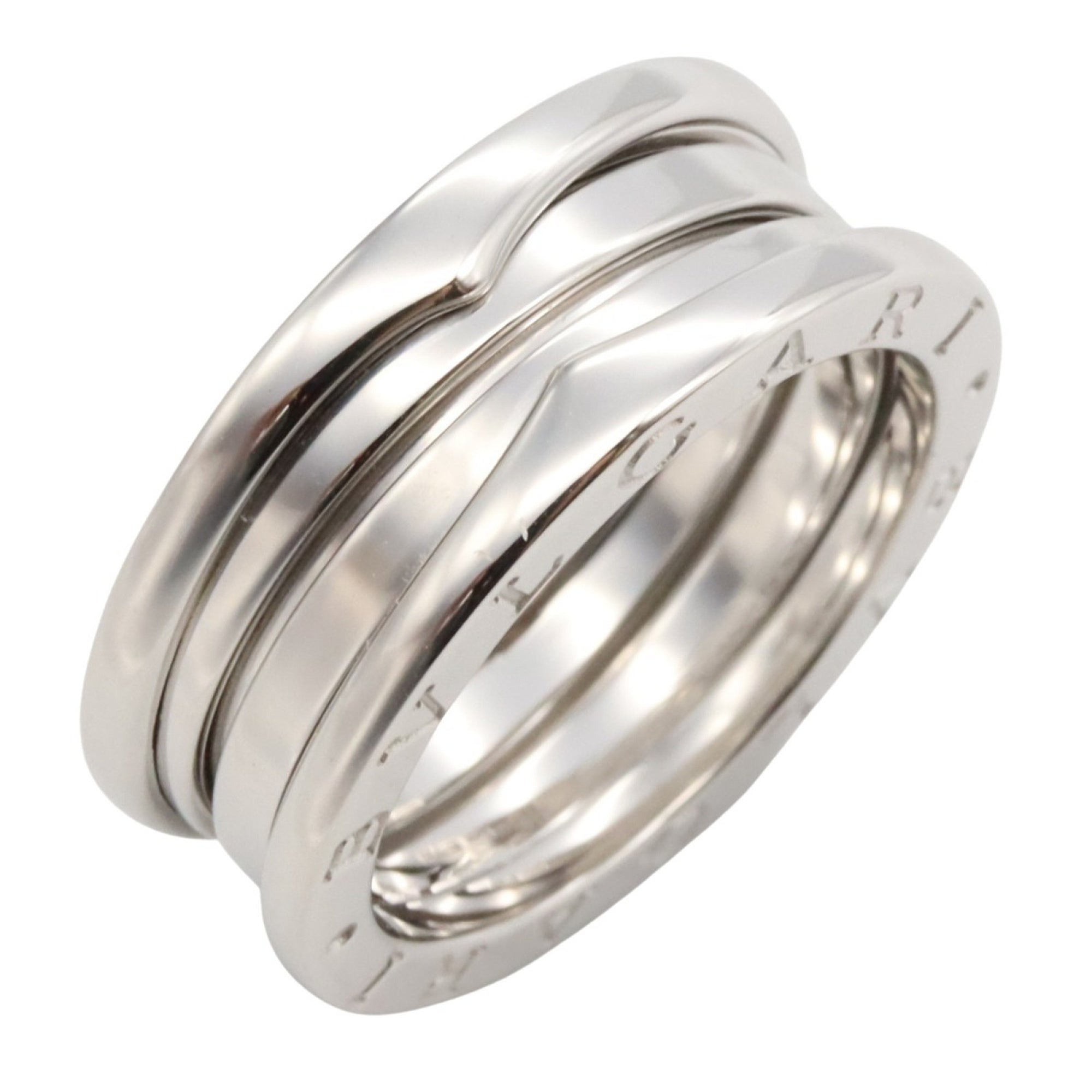 B.Zero1 Ring 18K White Gold and Sterling Silver
