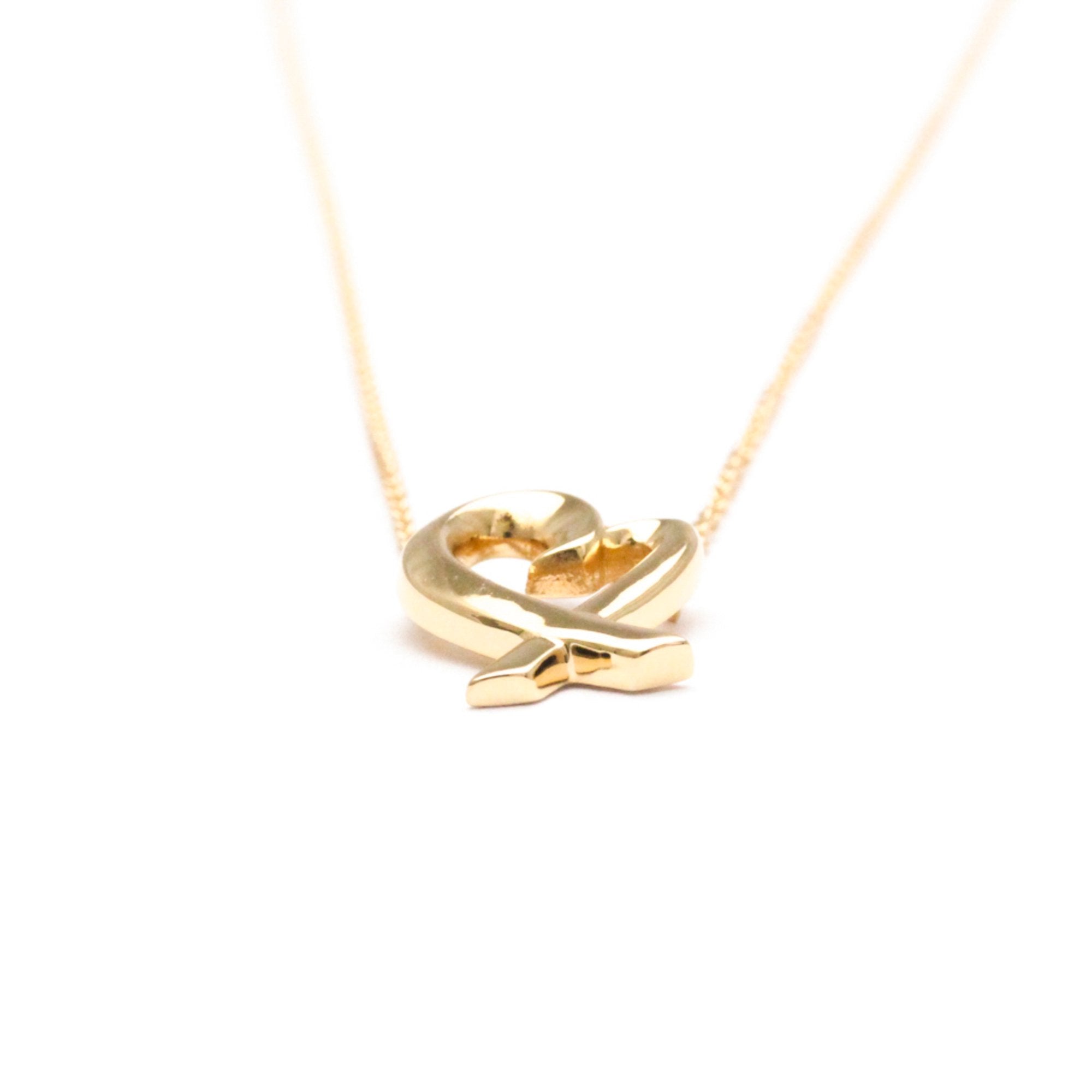 Loving Heart Pendant Necklace 18K Rose Gold