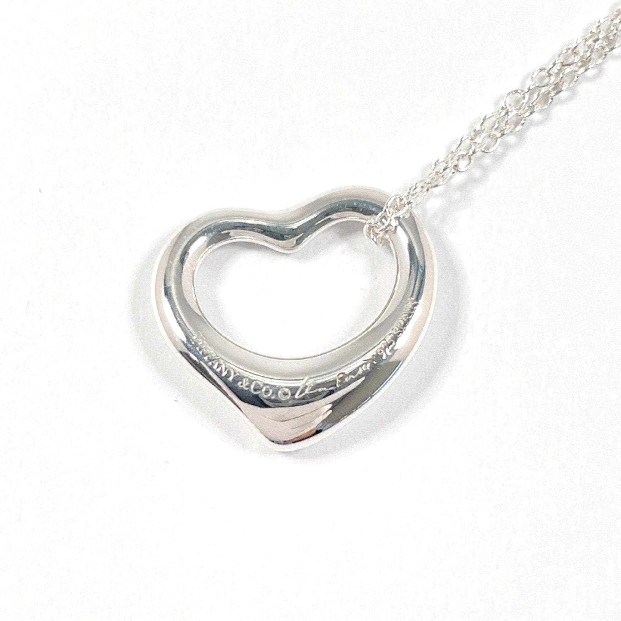 Elsa Peretti Pendant Necklace Sterling Silver 14mm