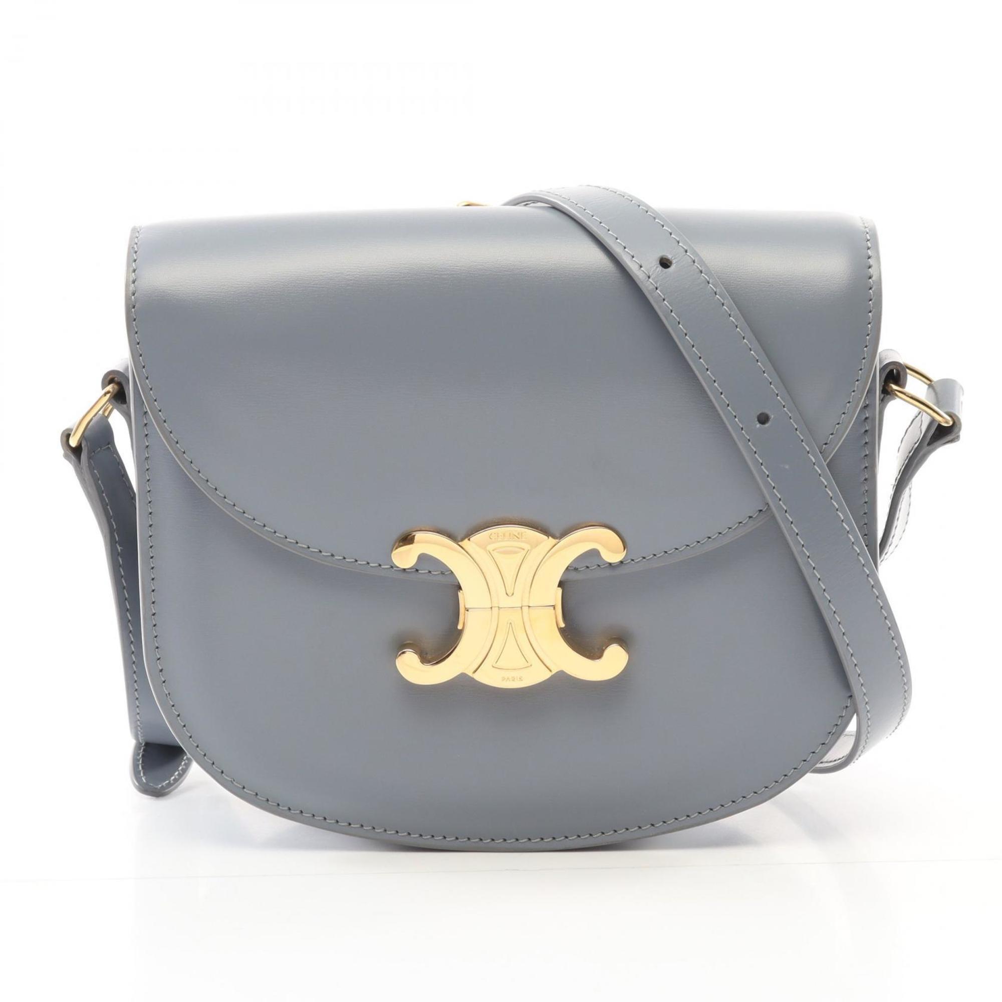 Besace Triomphe Shoulder Bag Smooth Calfskin Teen