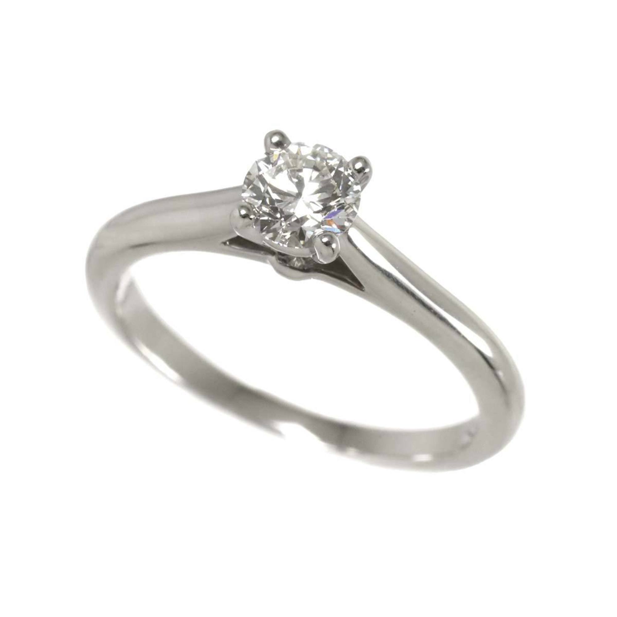 Solitaire Ring Platinum with Diamond