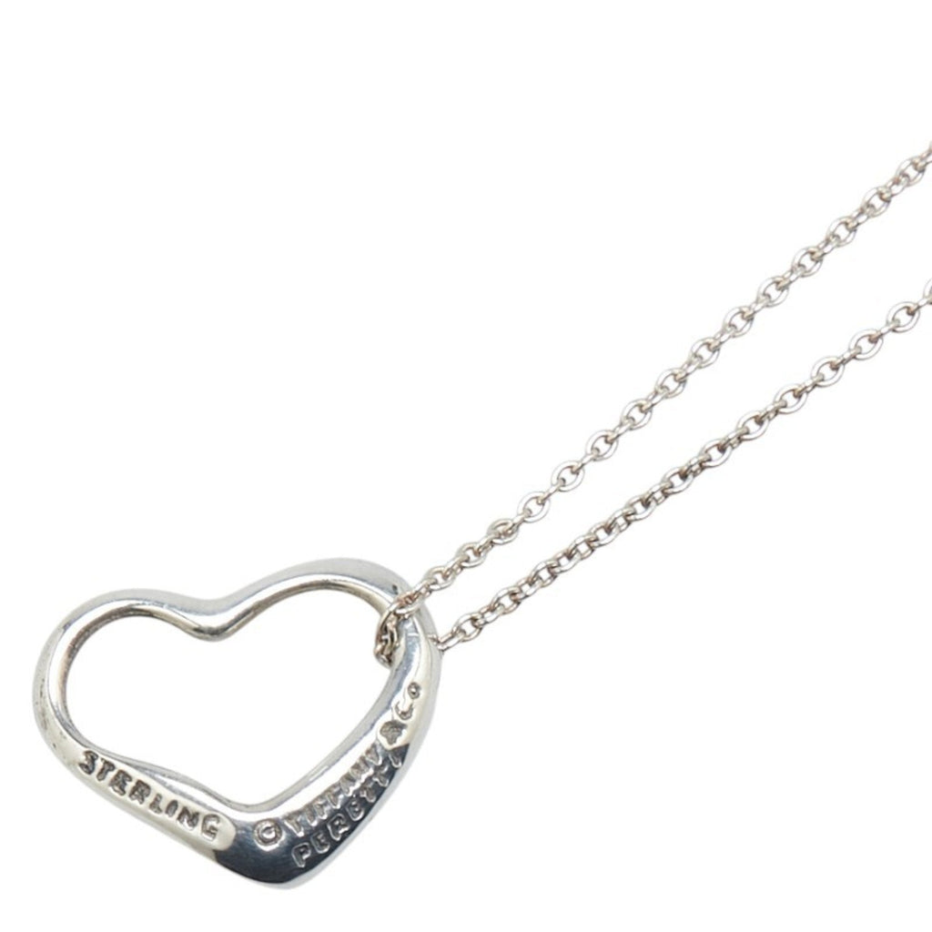 Heart Pendant Necklace Sterling Silver