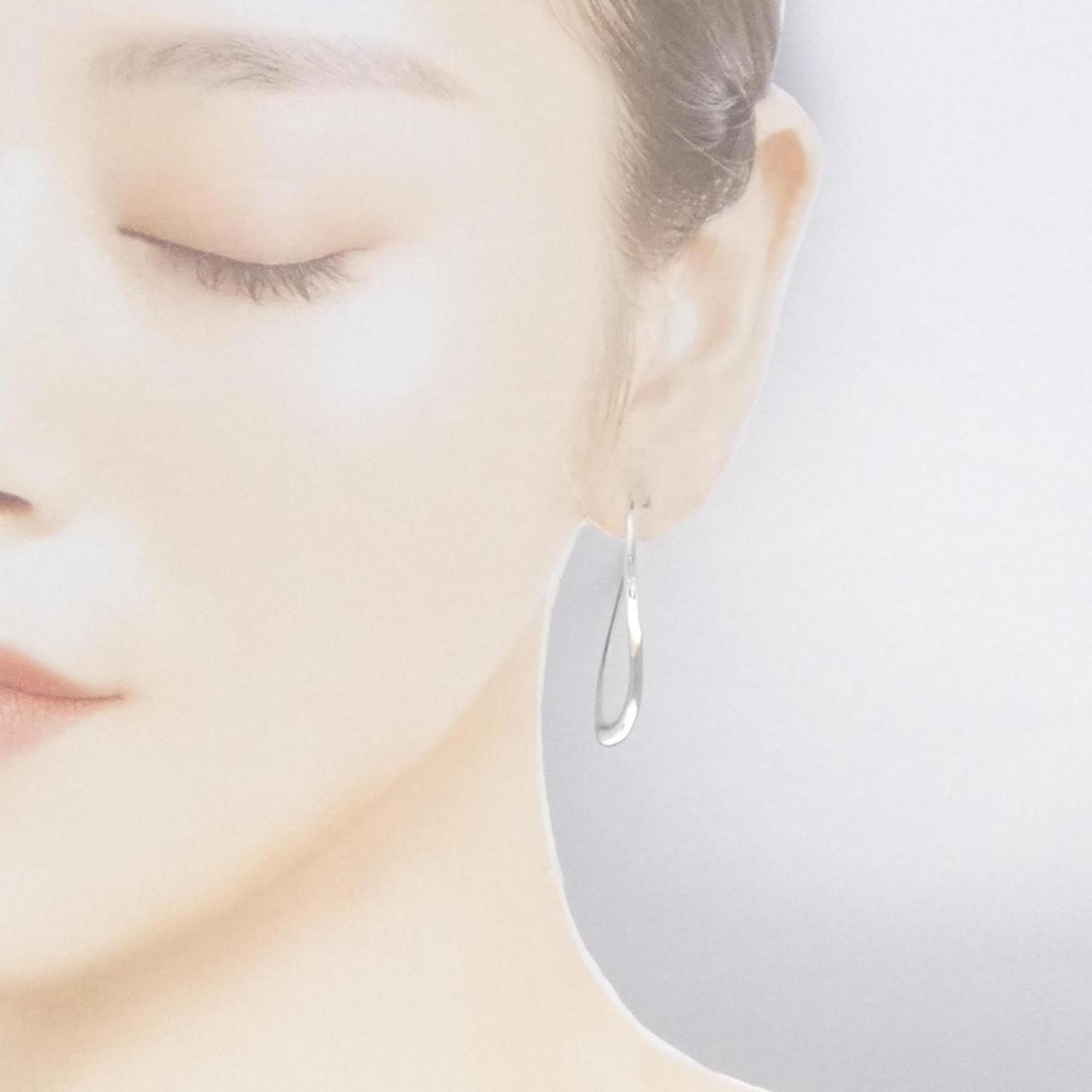 Open Heart Earrings 41.8mm