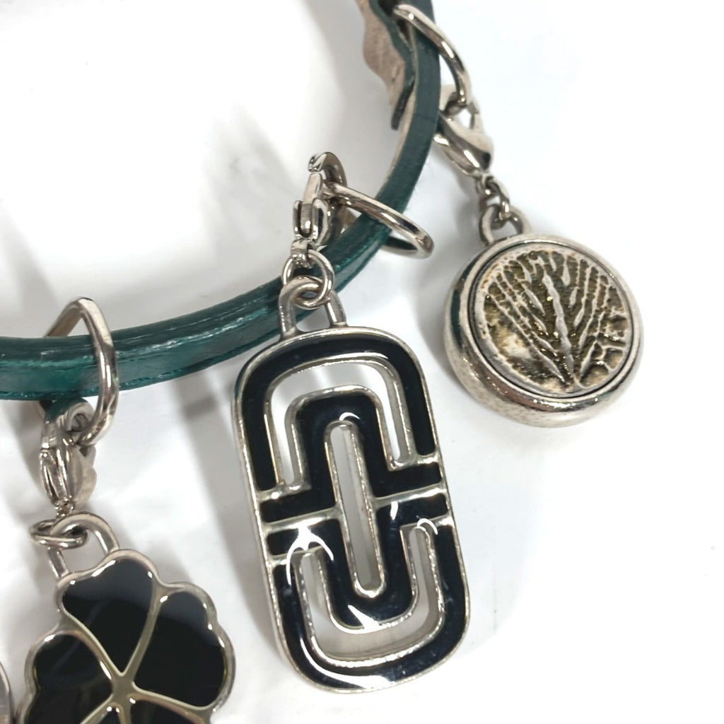 Leather Bracelet Green