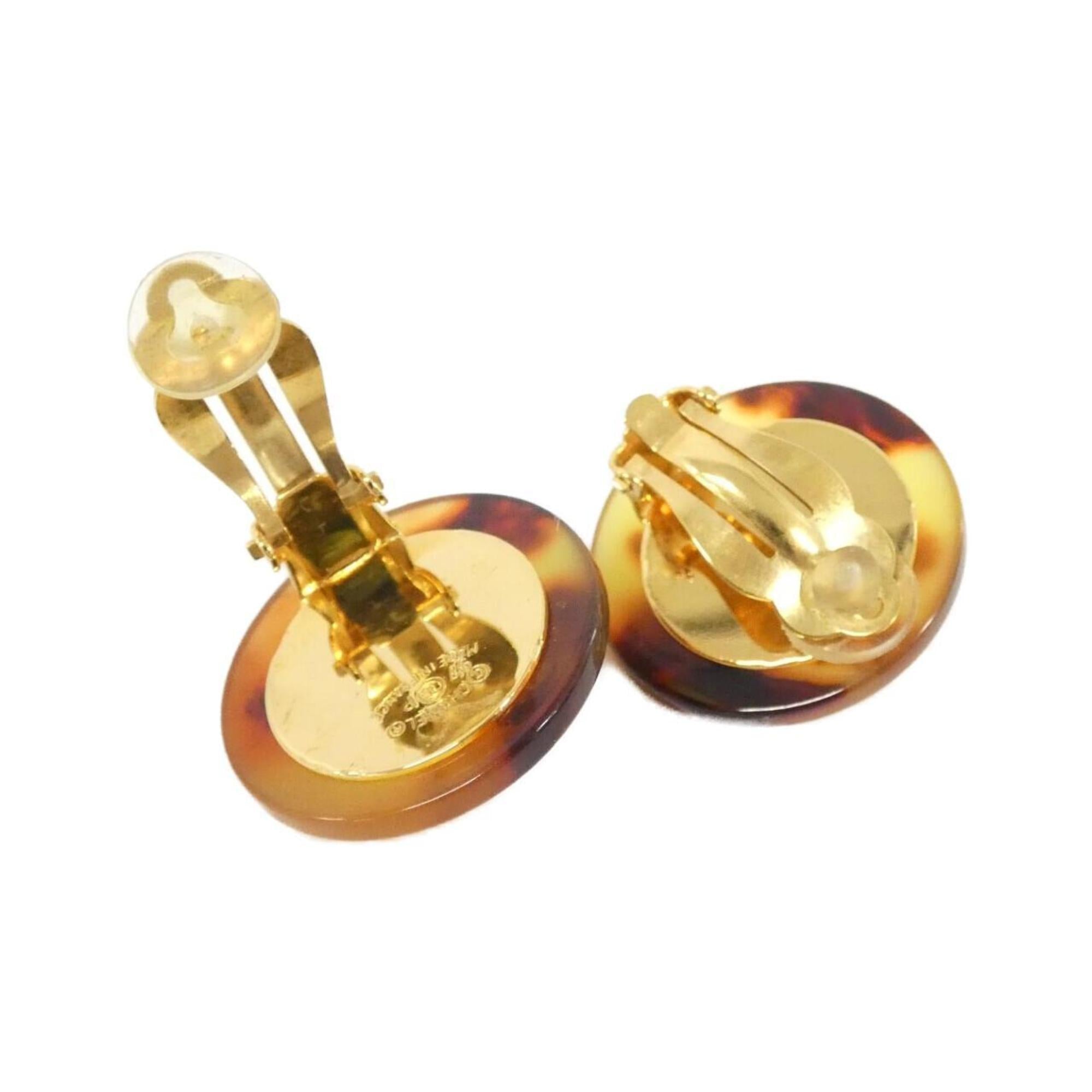 Clip-On Earrings Clip-On Gold-Tone Metal