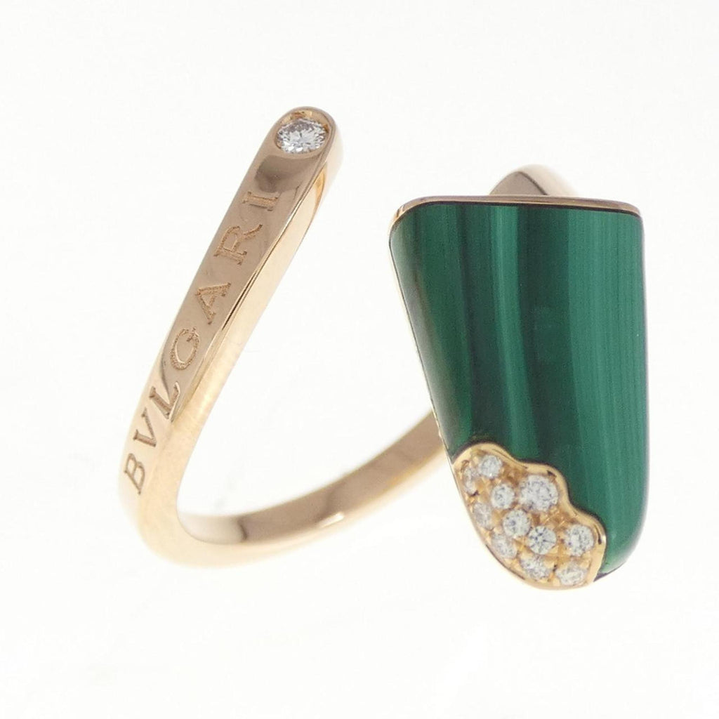 Gelati Ring 18K Rose Gold with Diamond and Malachite