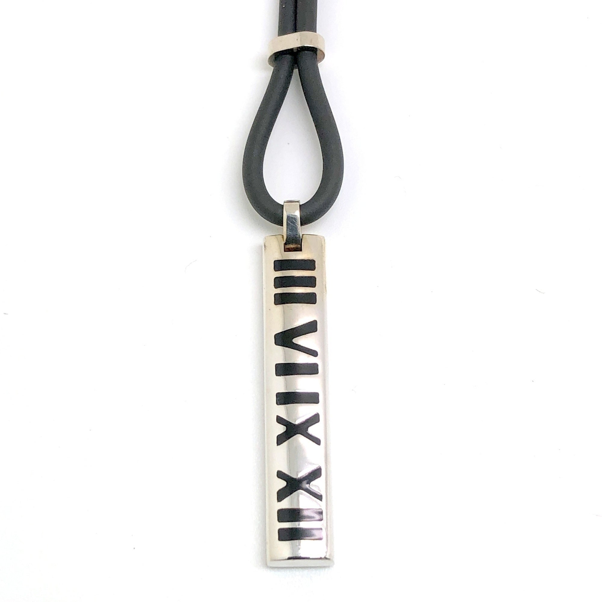 Atlas Pendant Necklace Sterling Silver