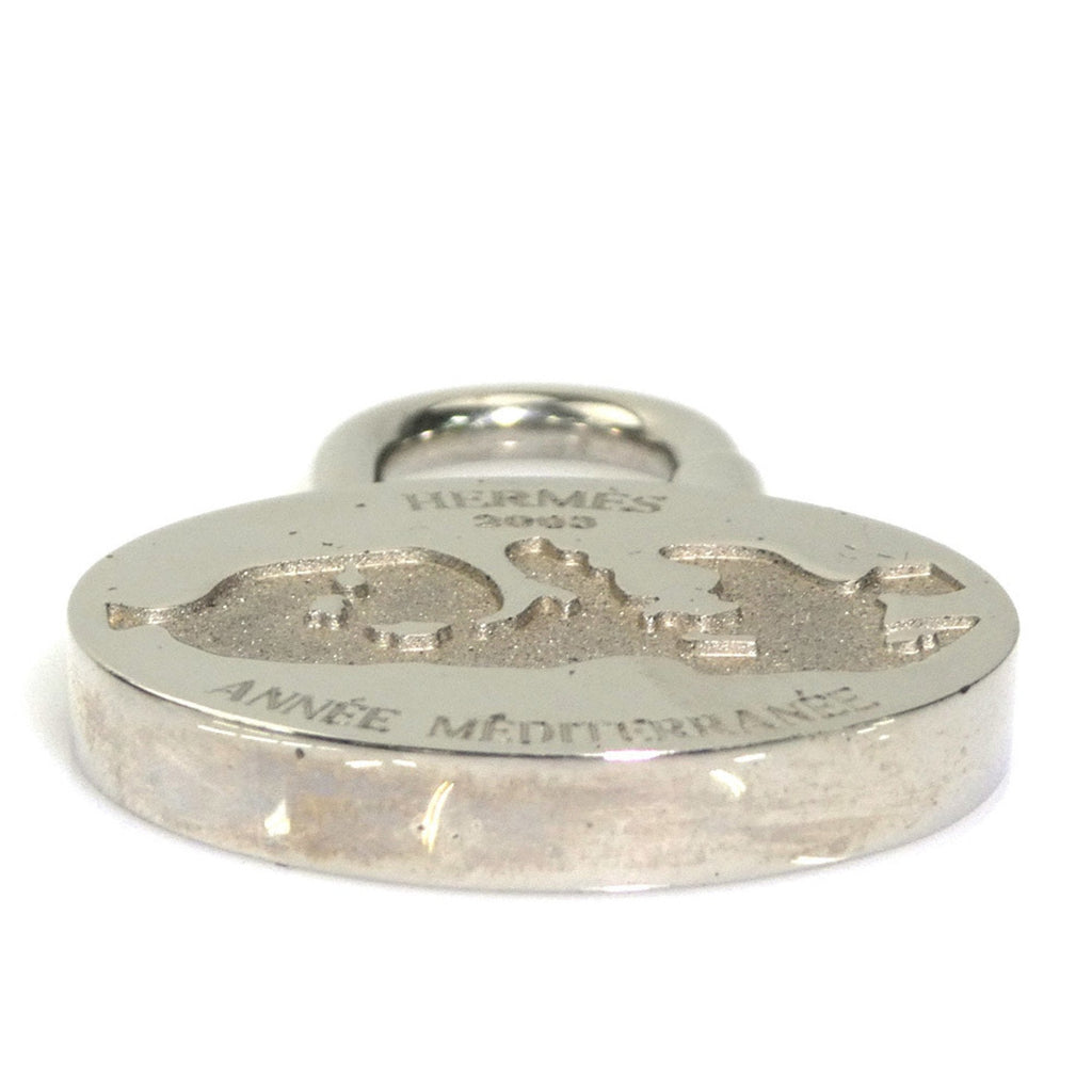 Padlock Charm Metal Silver Handbag Charm