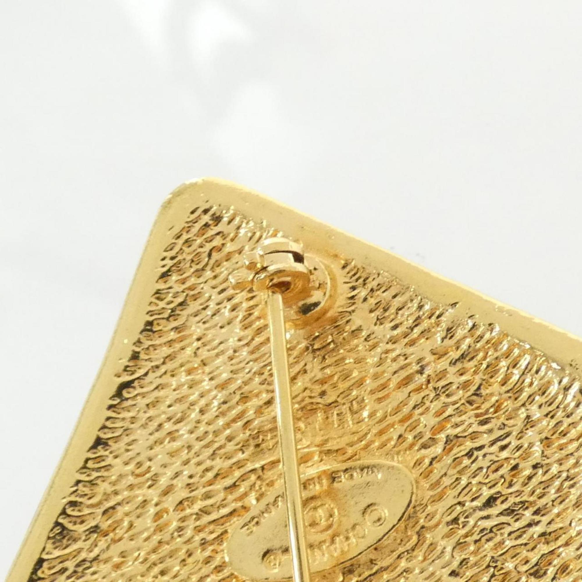 Brooch Gold-Tone Metal