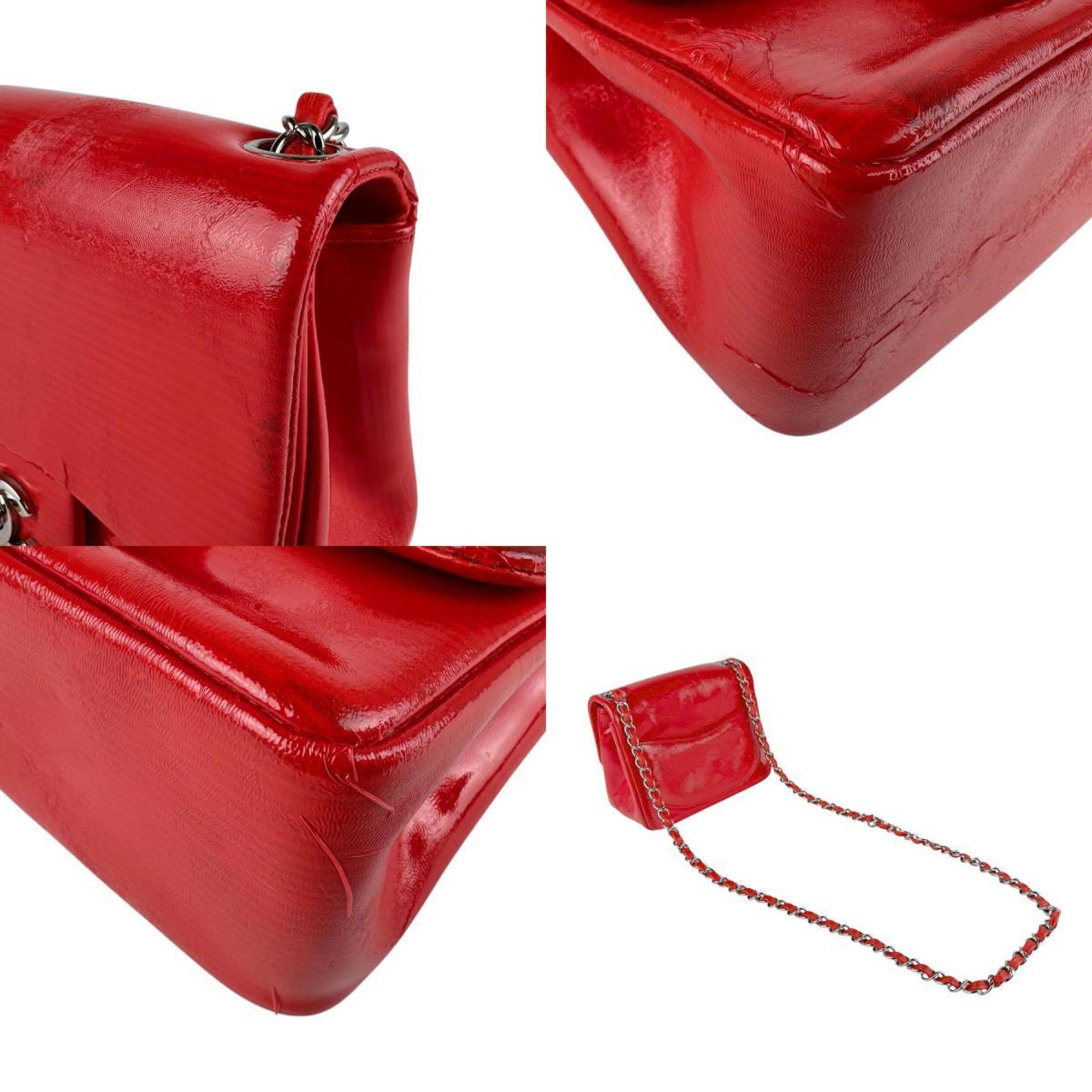Square Classic Single Flap Bag Python Mini