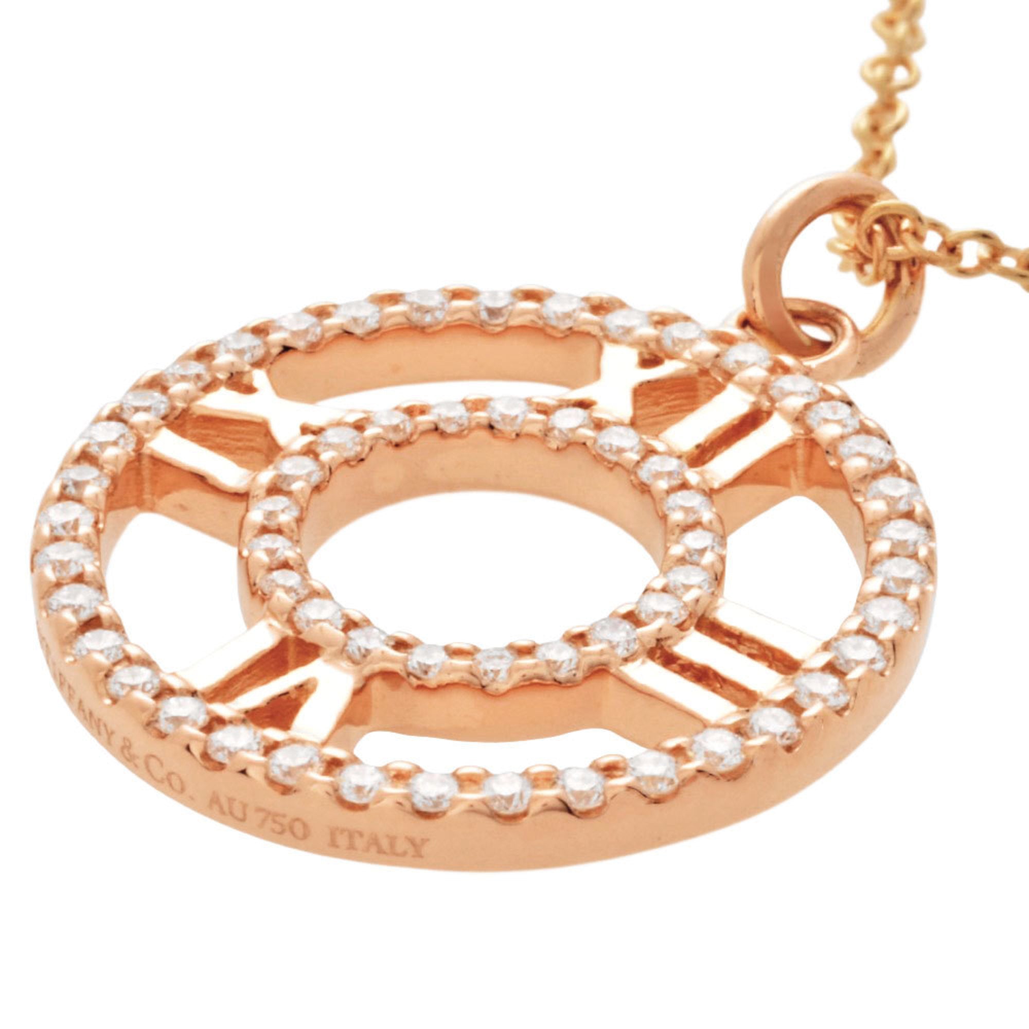 Atlas Pendant Necklace 18K Rose Gold