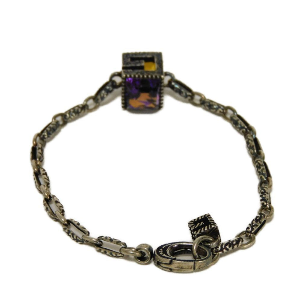 Bracelet Sterling Silver with Crystal and Rhinestone