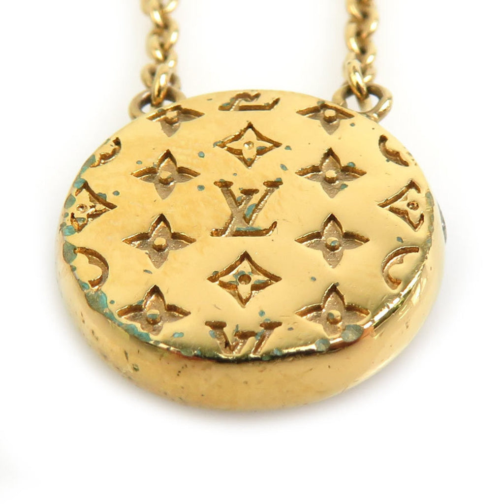Pendant Necklace Metal Gold and Silver