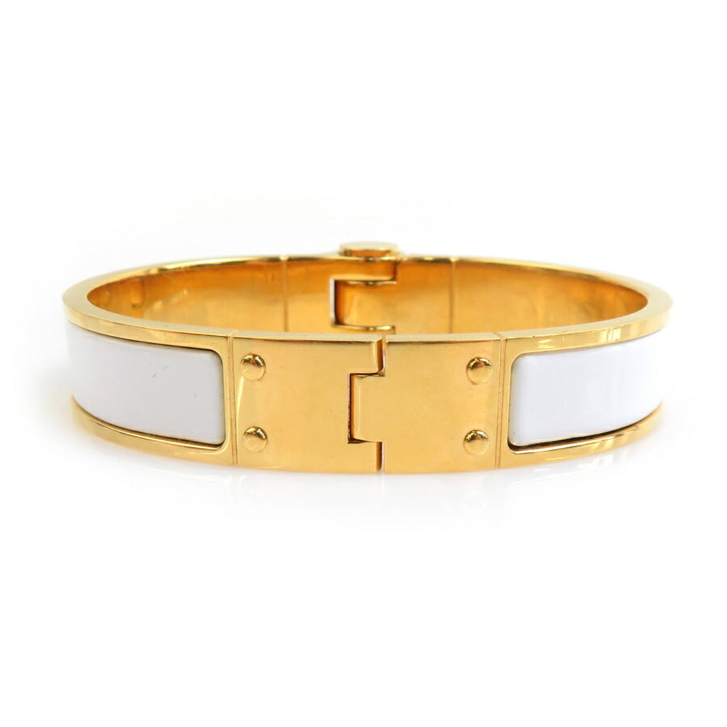 Charnière Bangle Enamel and Metal Mini Bracelet