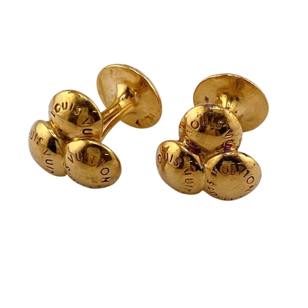 Bouton De Manchette Cufflinks Gold Bracelet