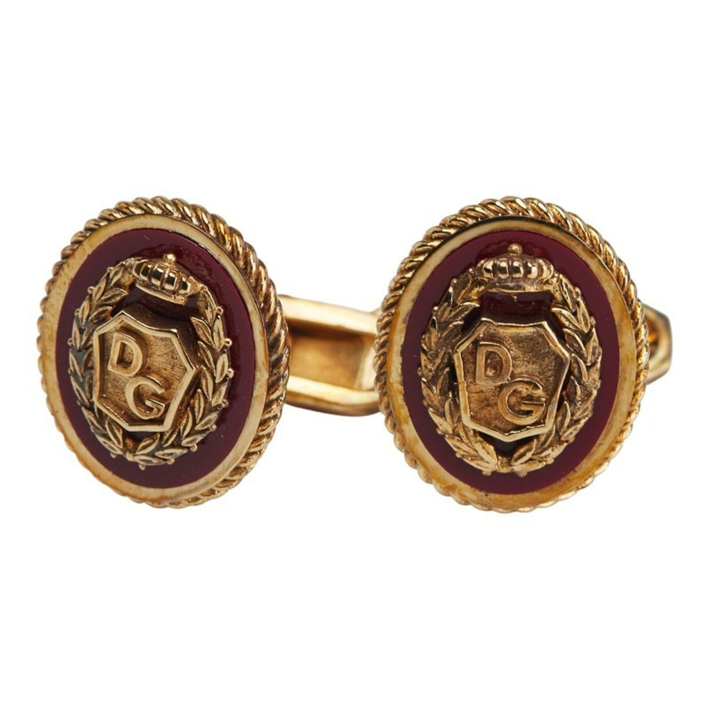 DG Cufflinks Gold and Red Plating Bracelet