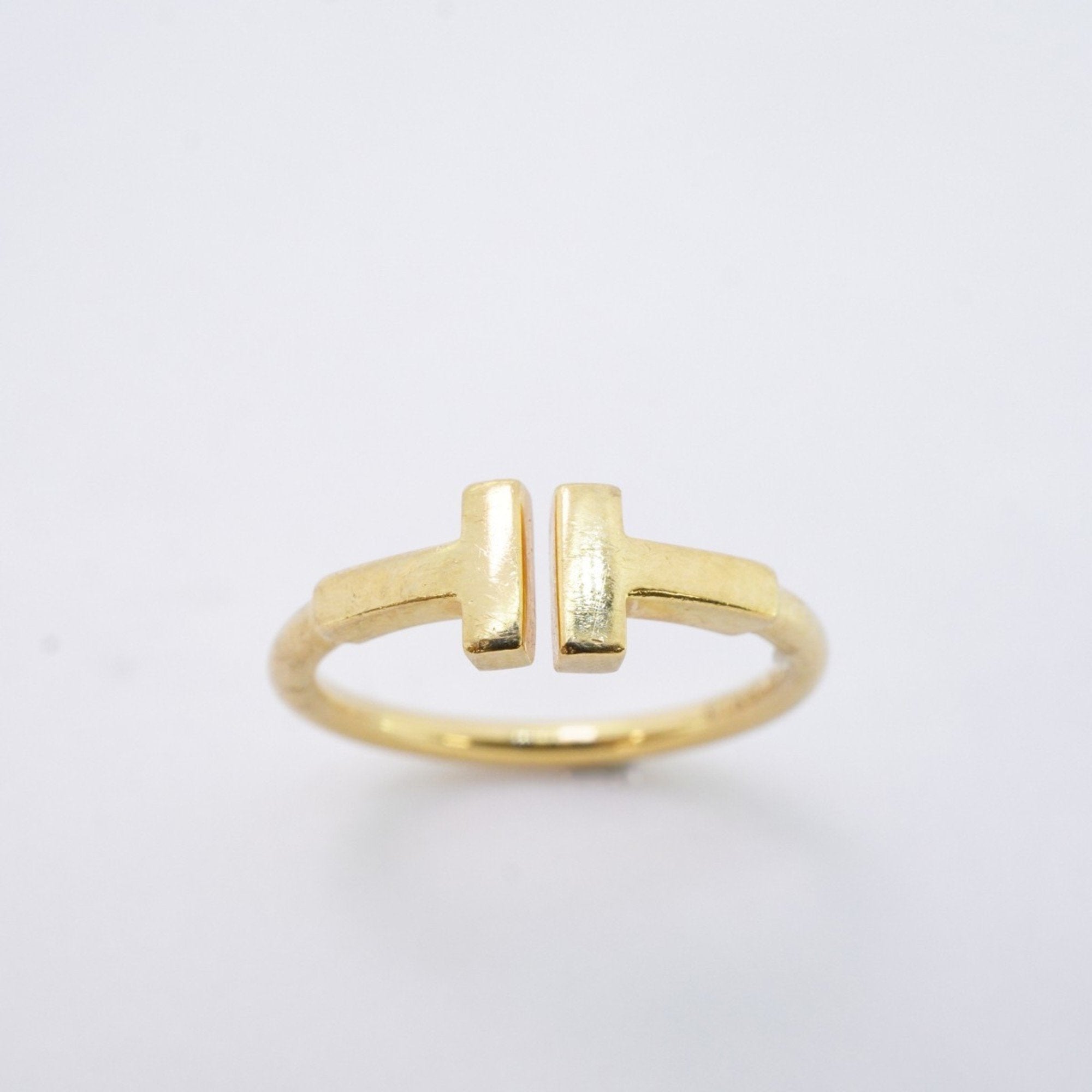 T Wire Ring 18K Yellow Gold