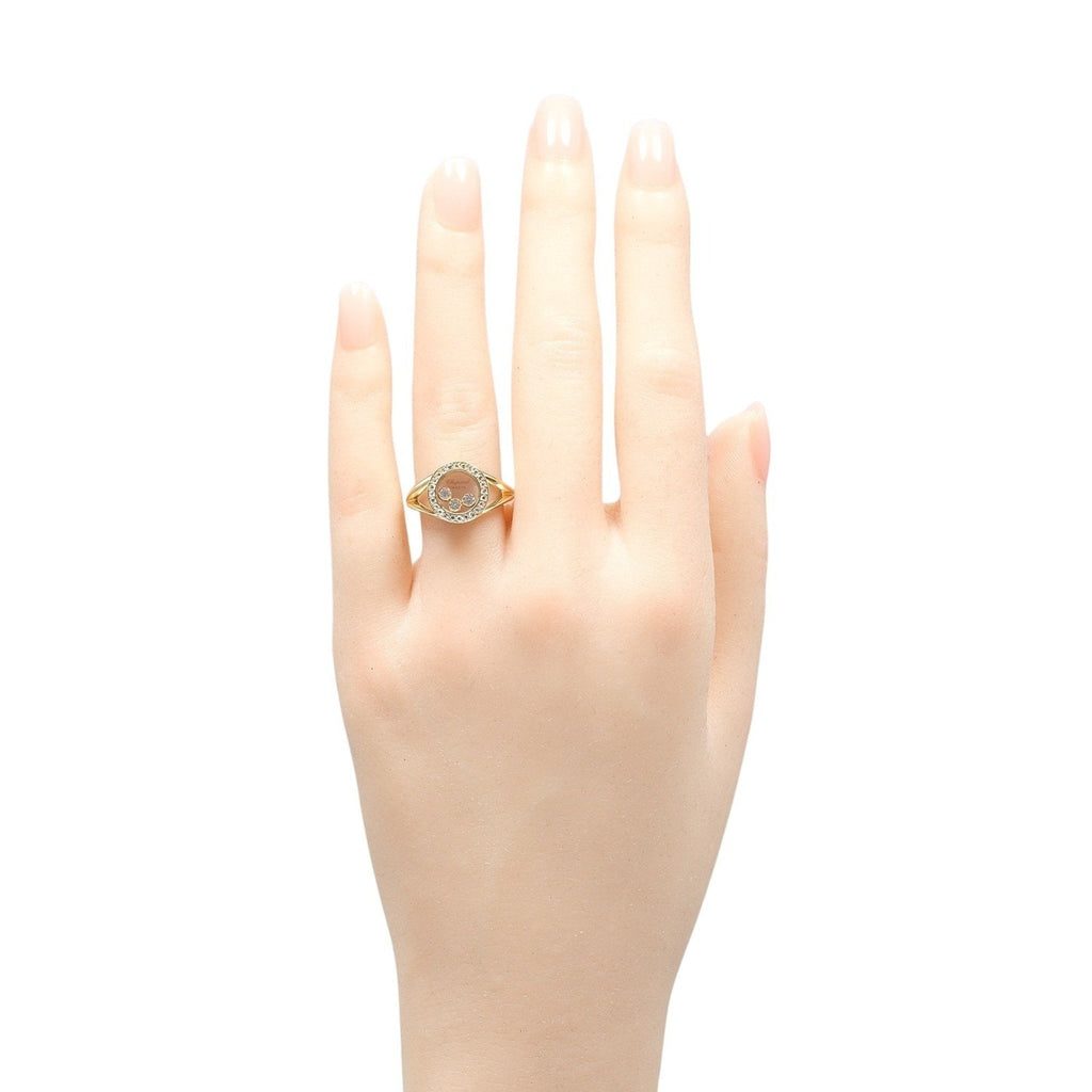 Ring 18K Yellow Gold with Diamond