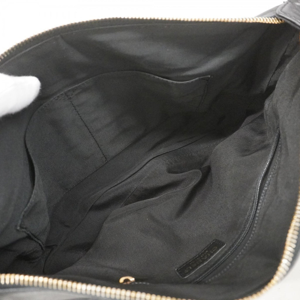 Chocolate Bar CC Shoulder Bag Quilted Leather Medium
