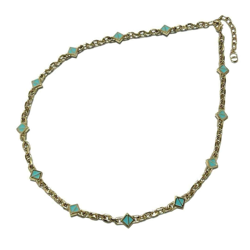 Pendant Necklace Metal With Diamond