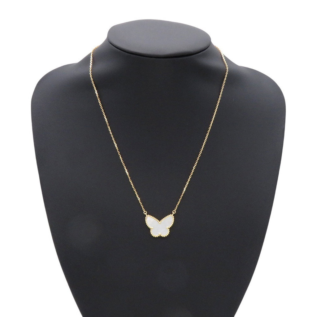 Alhambra Pendant Necklace 18K Yellow Gold and Mother of Pearl