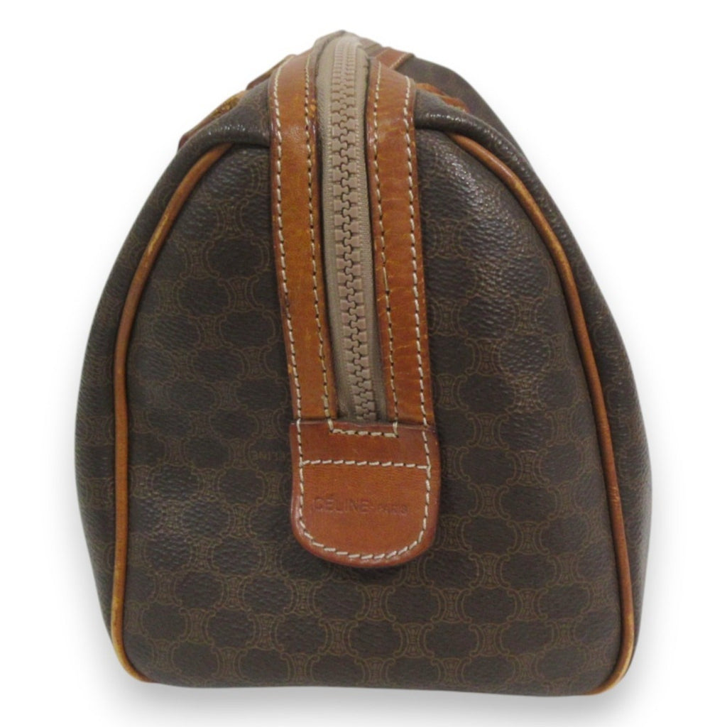 Boston Bag Triomphe Coated Canvas Small
