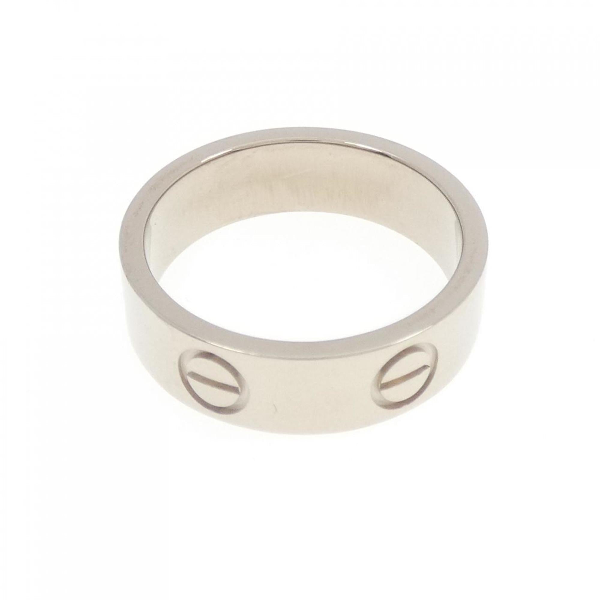 Love Ring 18K White Gold