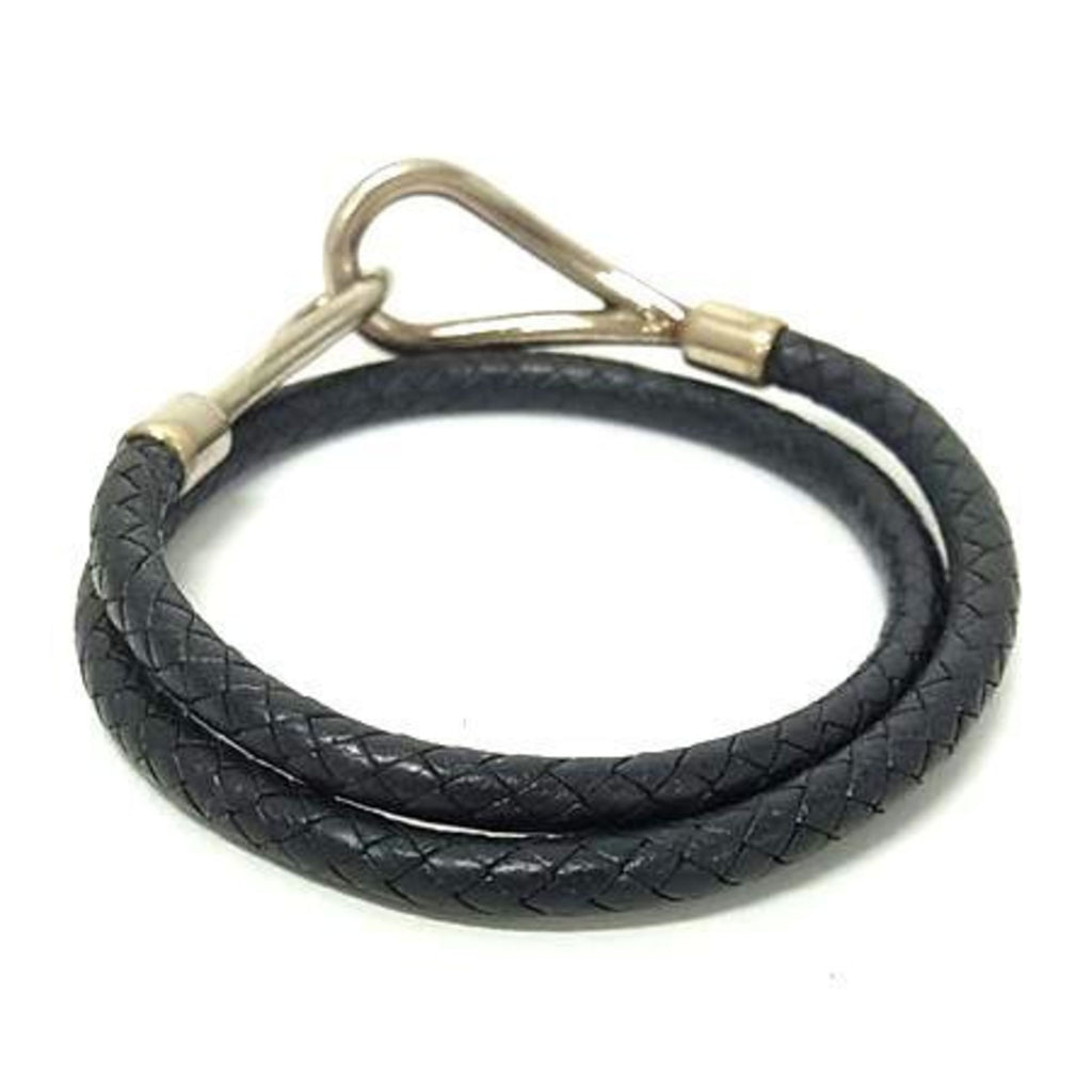 Jumbo Bracelet Black Leather