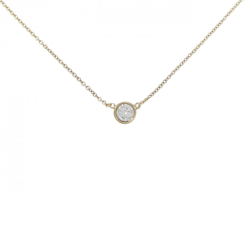 Elsa Peretti Diamonds By The Yard Pendant Necklace 18K Yellow Gold and Diamond