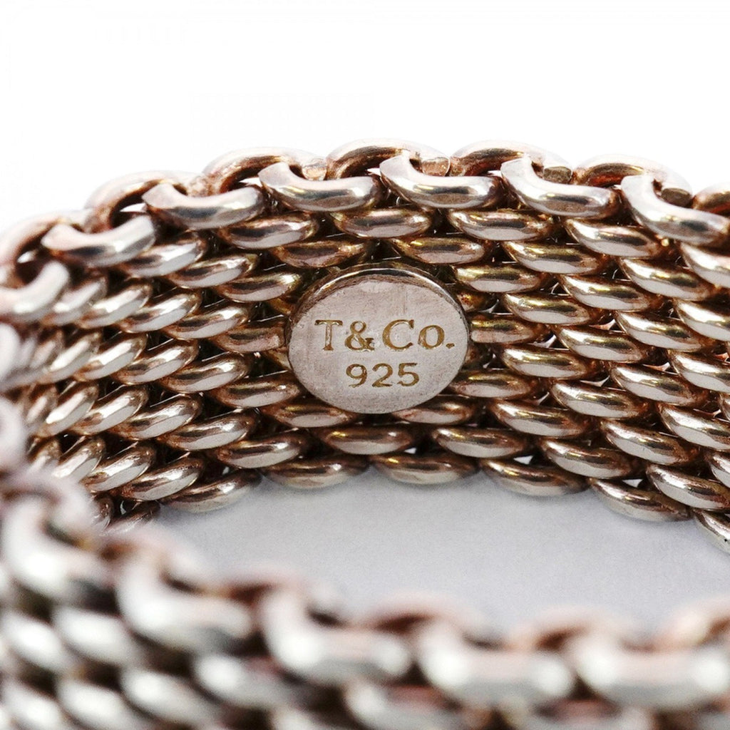 Somerset Mesh Ring Sterling Silver