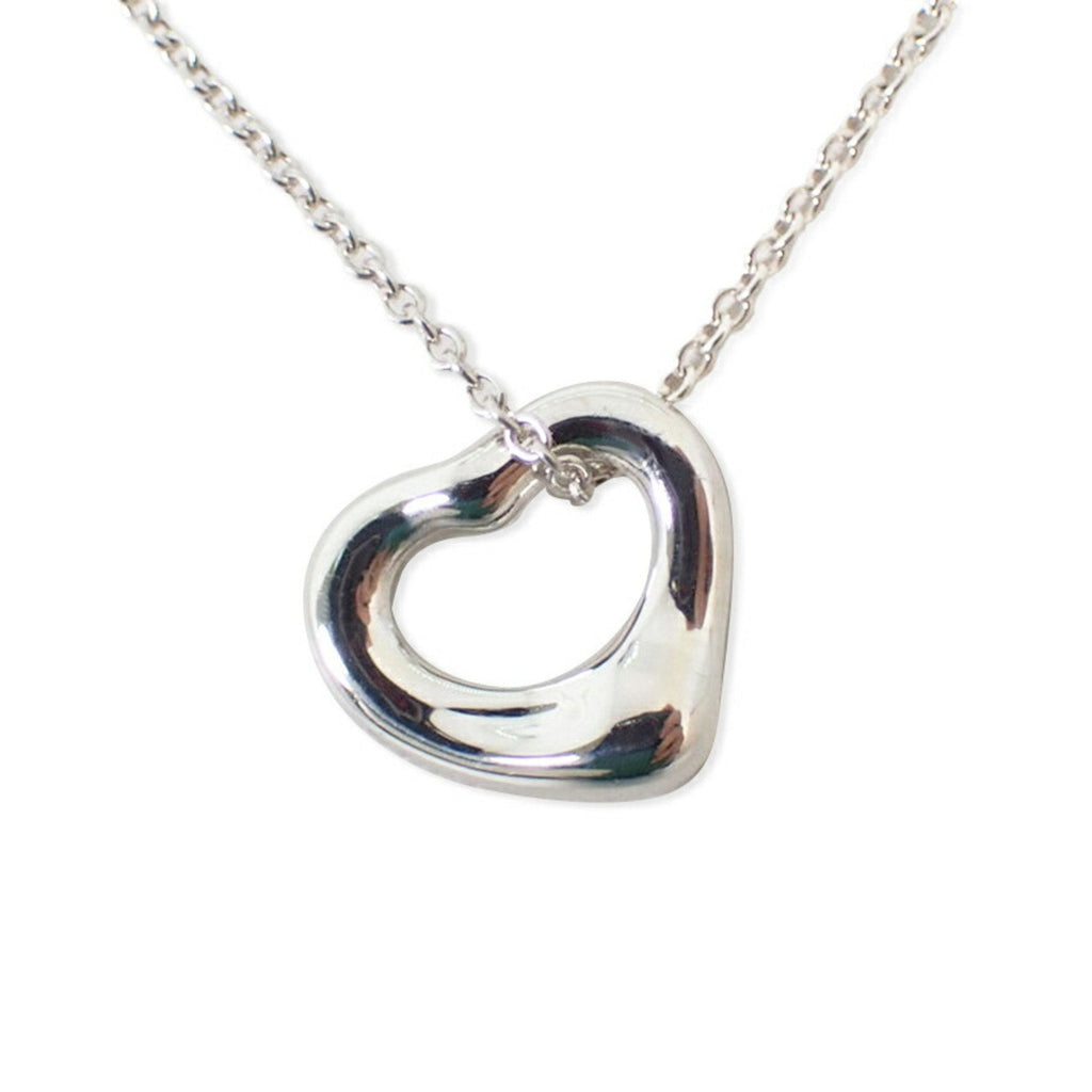 Heart Pendant Necklace Sterling Silver