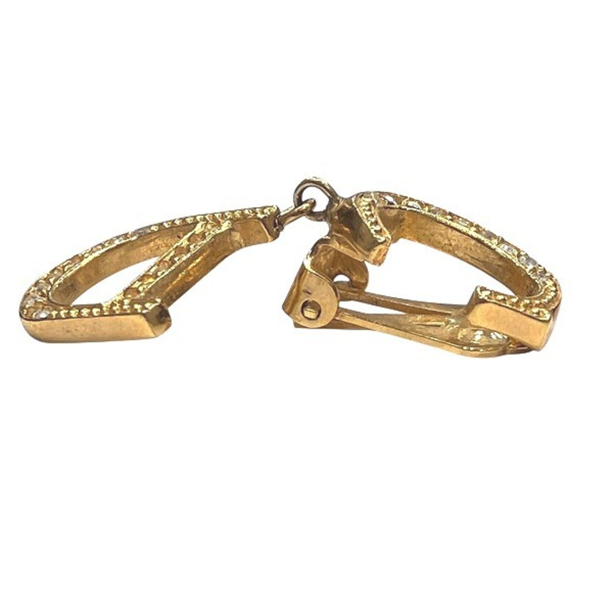 Earrings Gold-Tone Metal