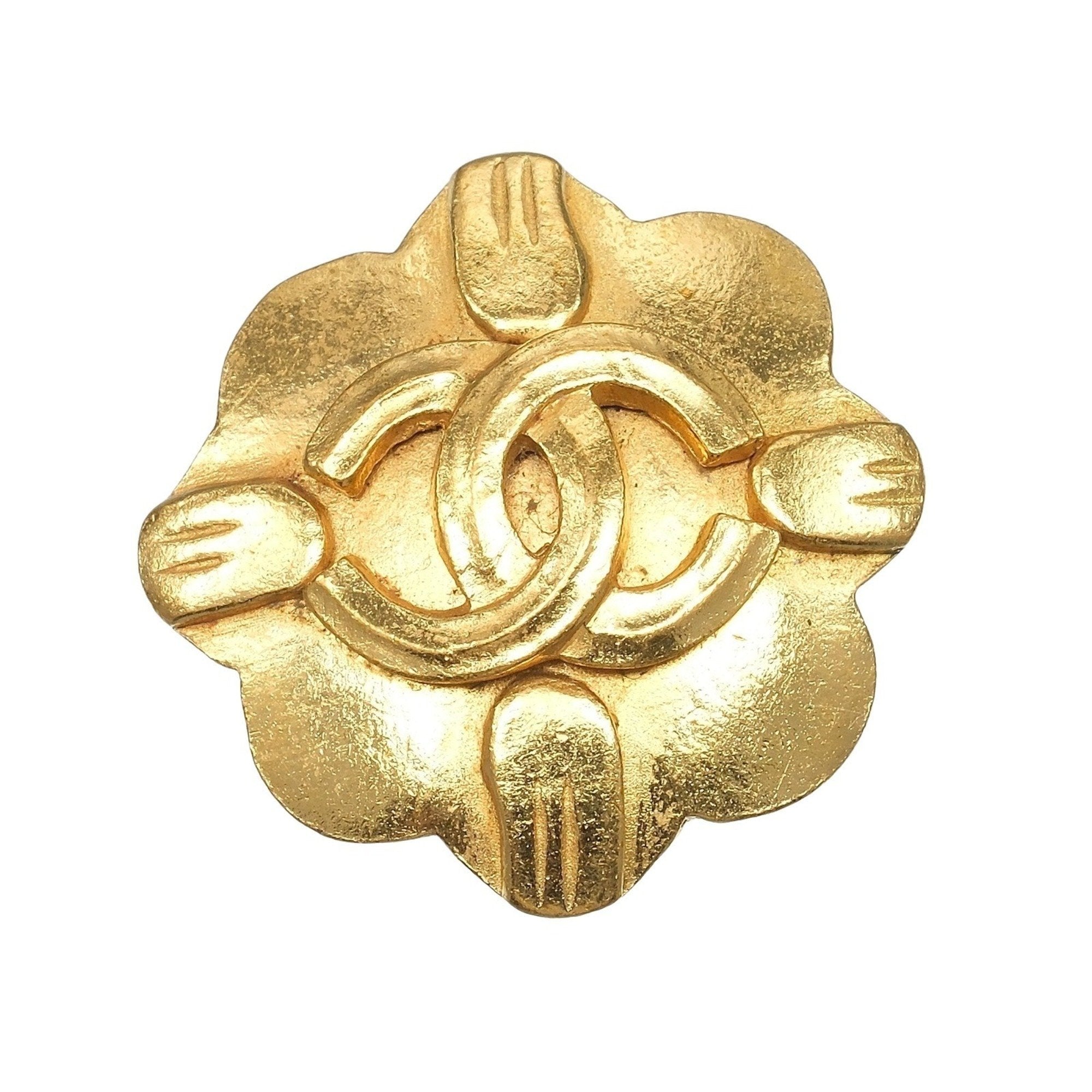 CC Logo Clip-On Single Earring Metal