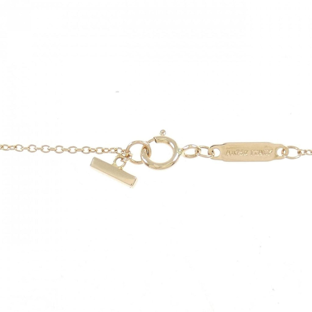 T Smile Mini Pendant Necklace 18K Rose Gold