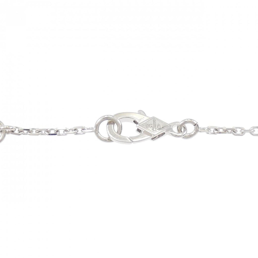 Lotus Bracelet 18K White Gold with Diamond Mini