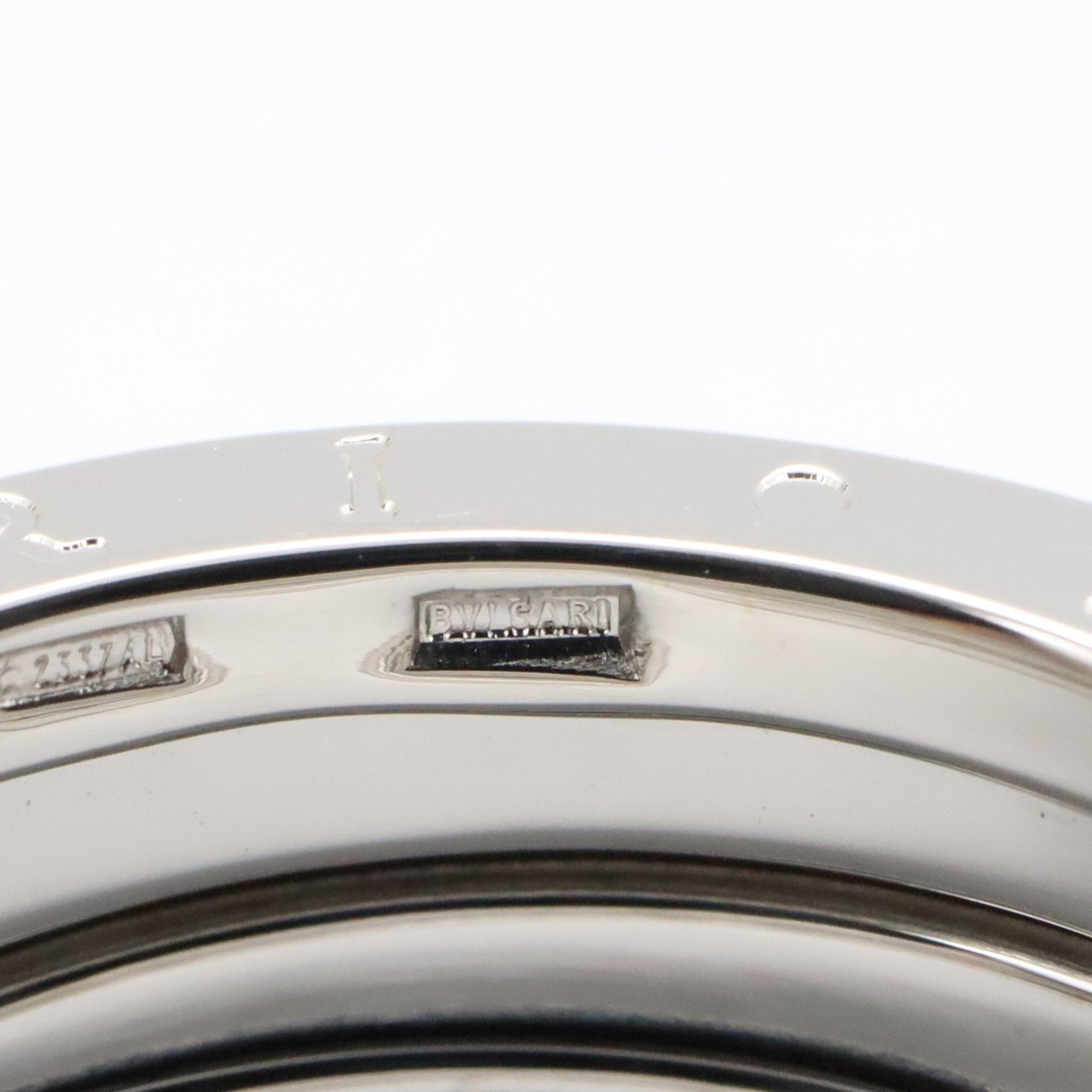 B.Zero1 Ring 18K White Gold and Sterling Silver