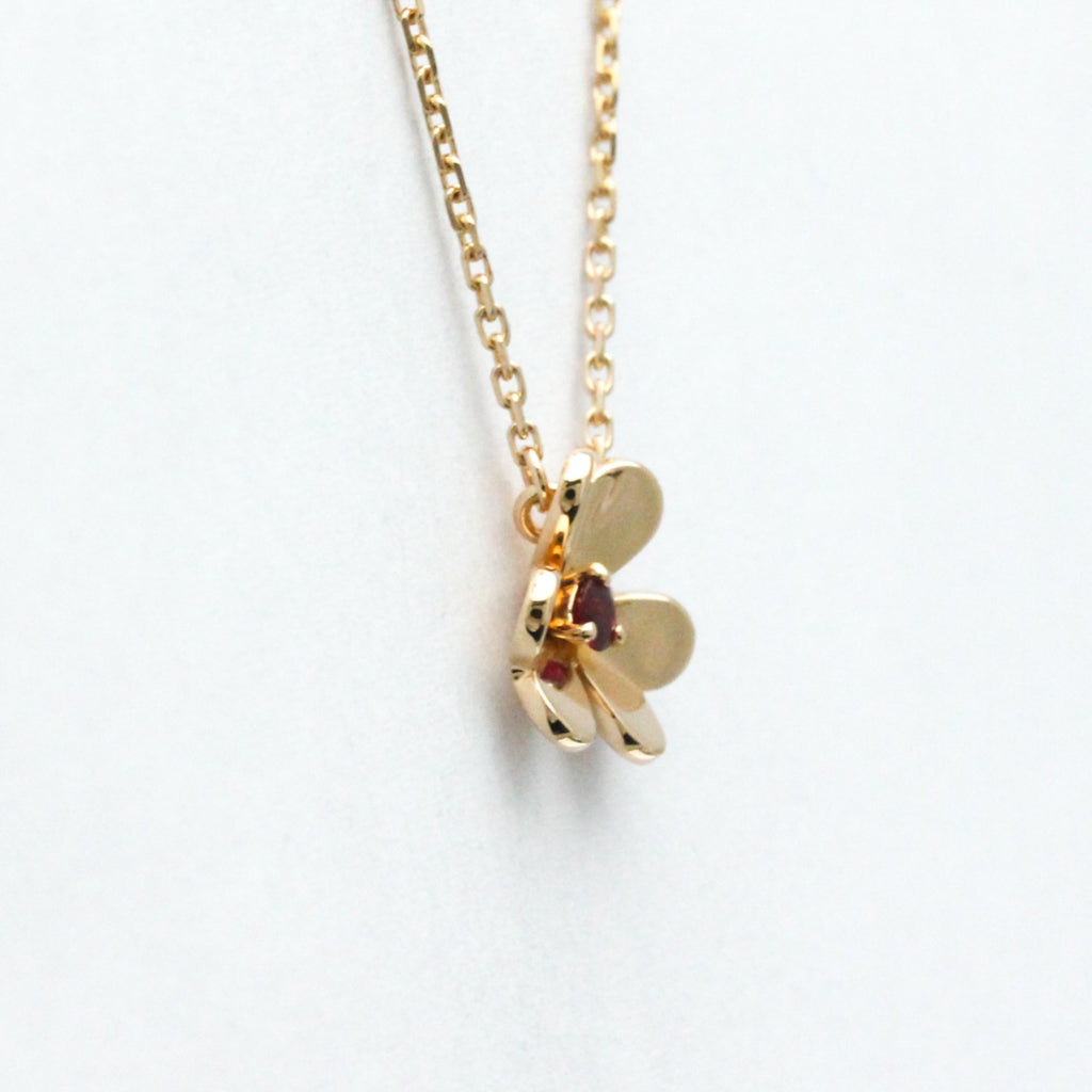 Frivole Pendant Necklace 18K Rose Gold Mini with Diamond