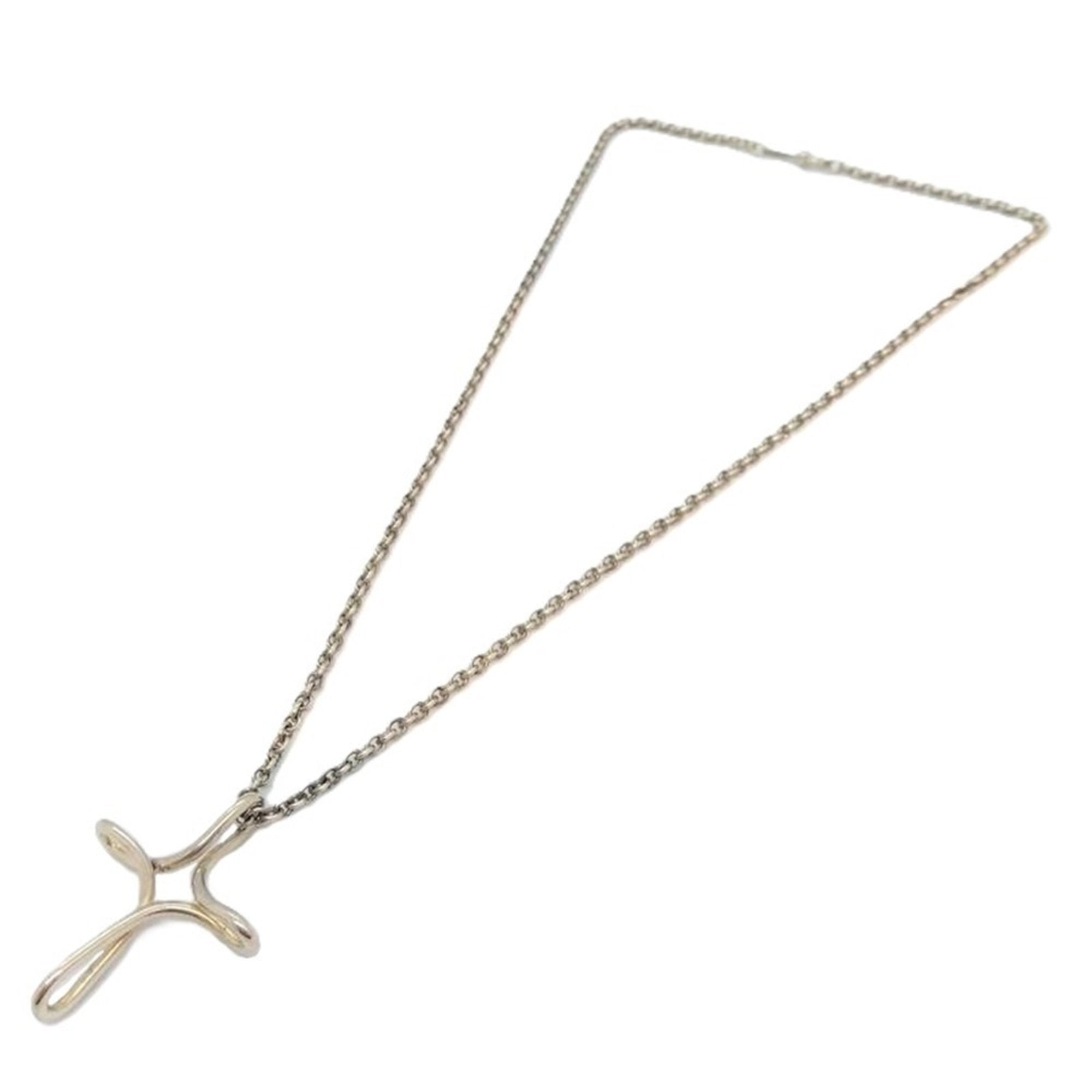 Elsa Peretti Pendant Necklace Sterling Silver 35.5mm