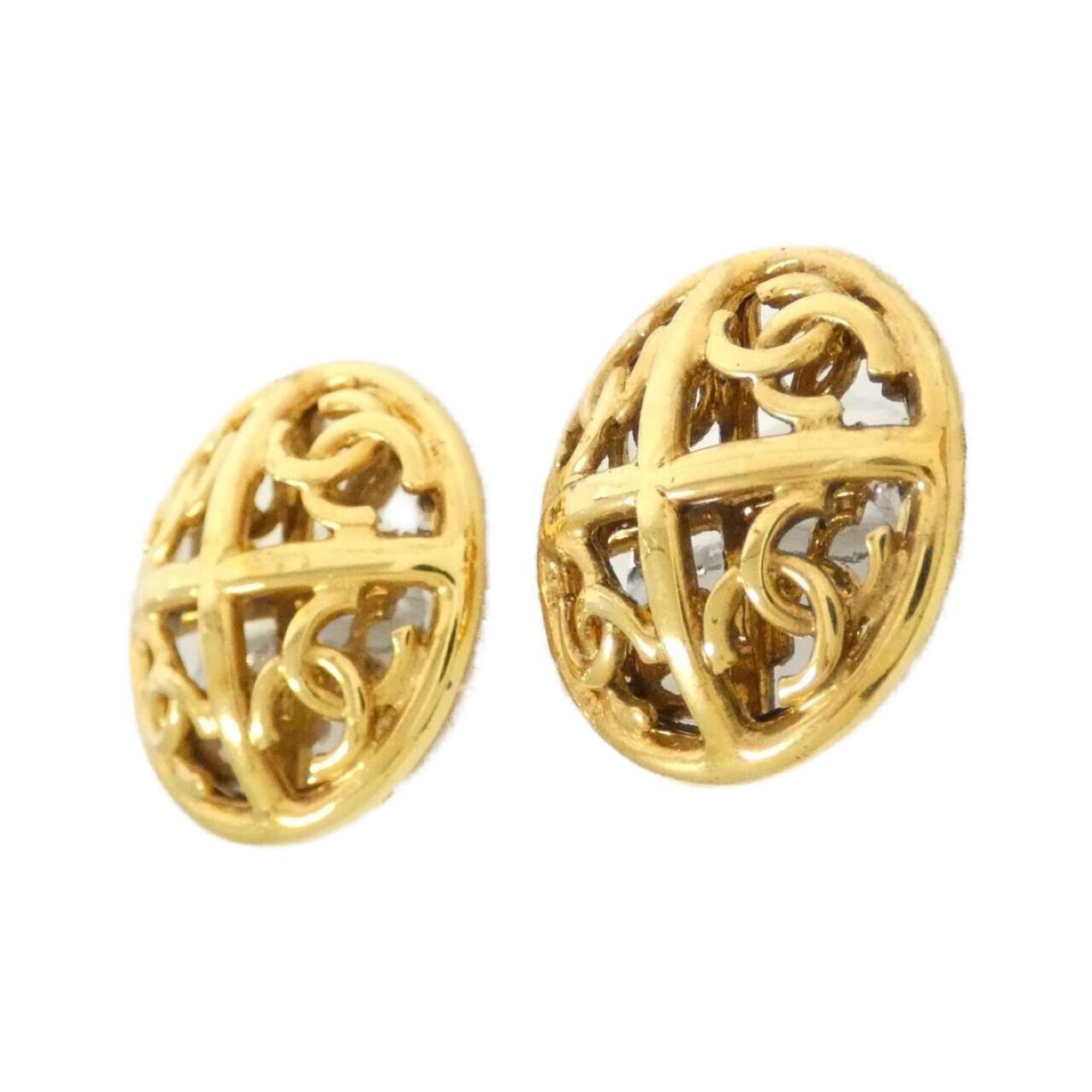 Earrings Gold-Tone Metal