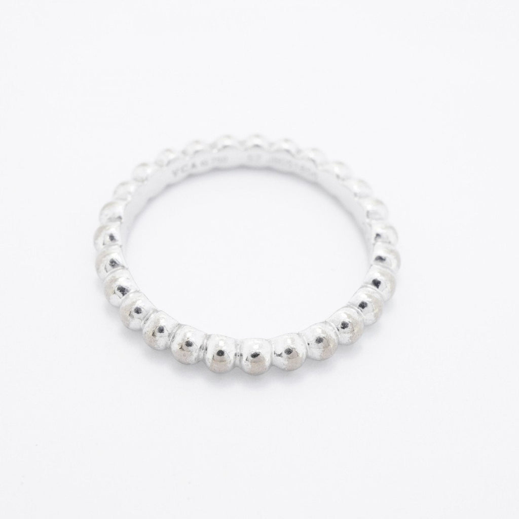 Perlée Ring 18K White Gold