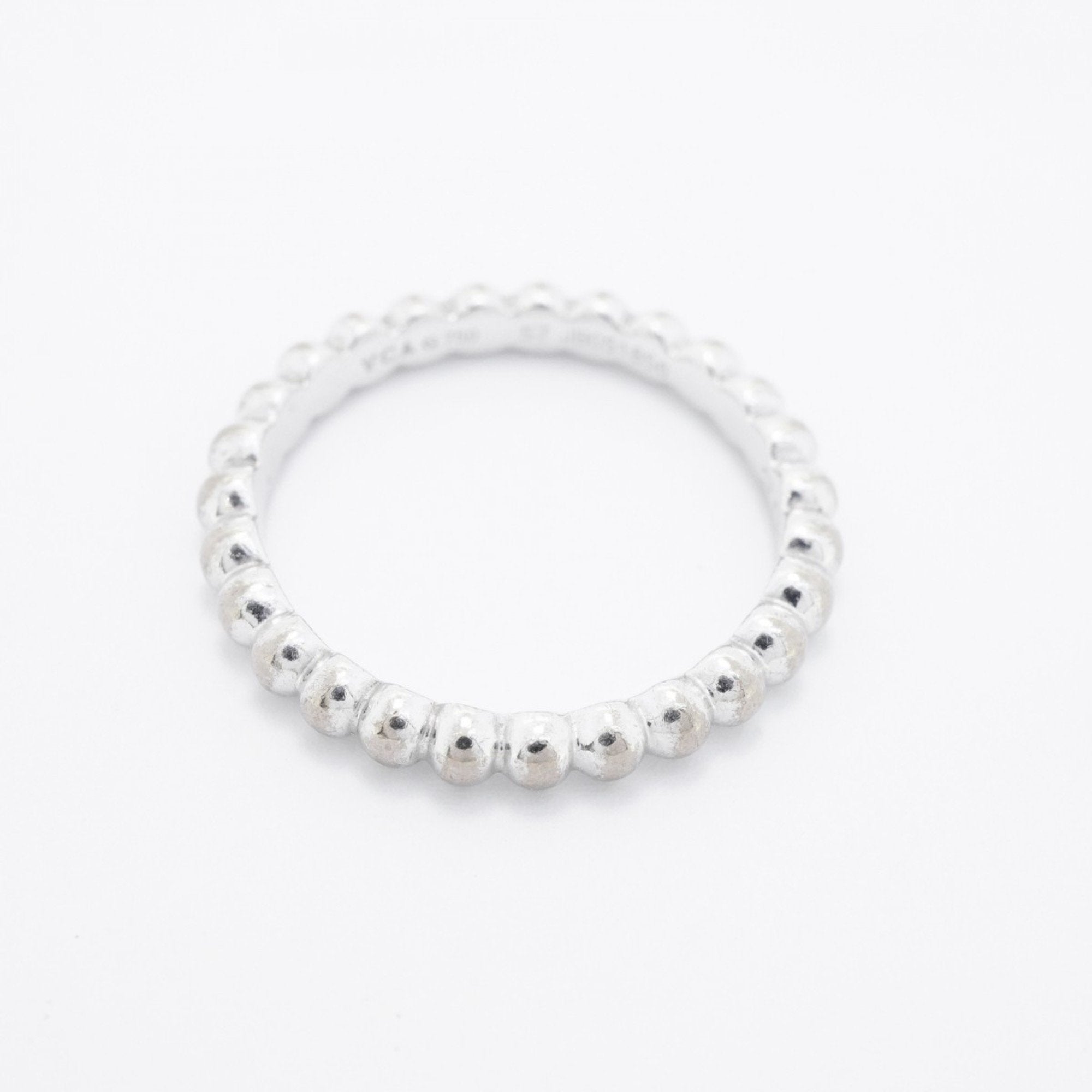 Perlée Ring 18K White Gold
