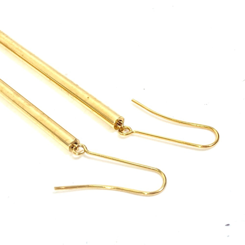 Earrings Gold-Tone Metal