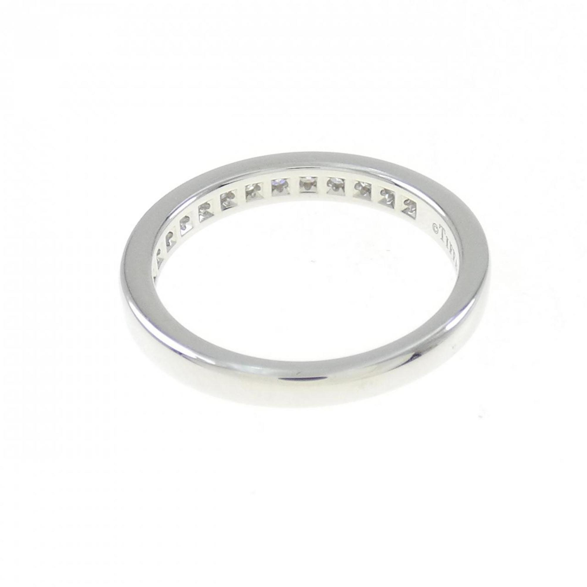 Band Ring Platinum with Diamond