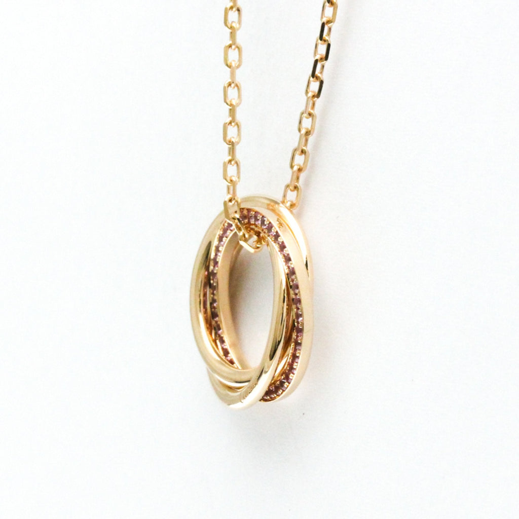 Trinity Pendant Necklace 18K Rose Gold